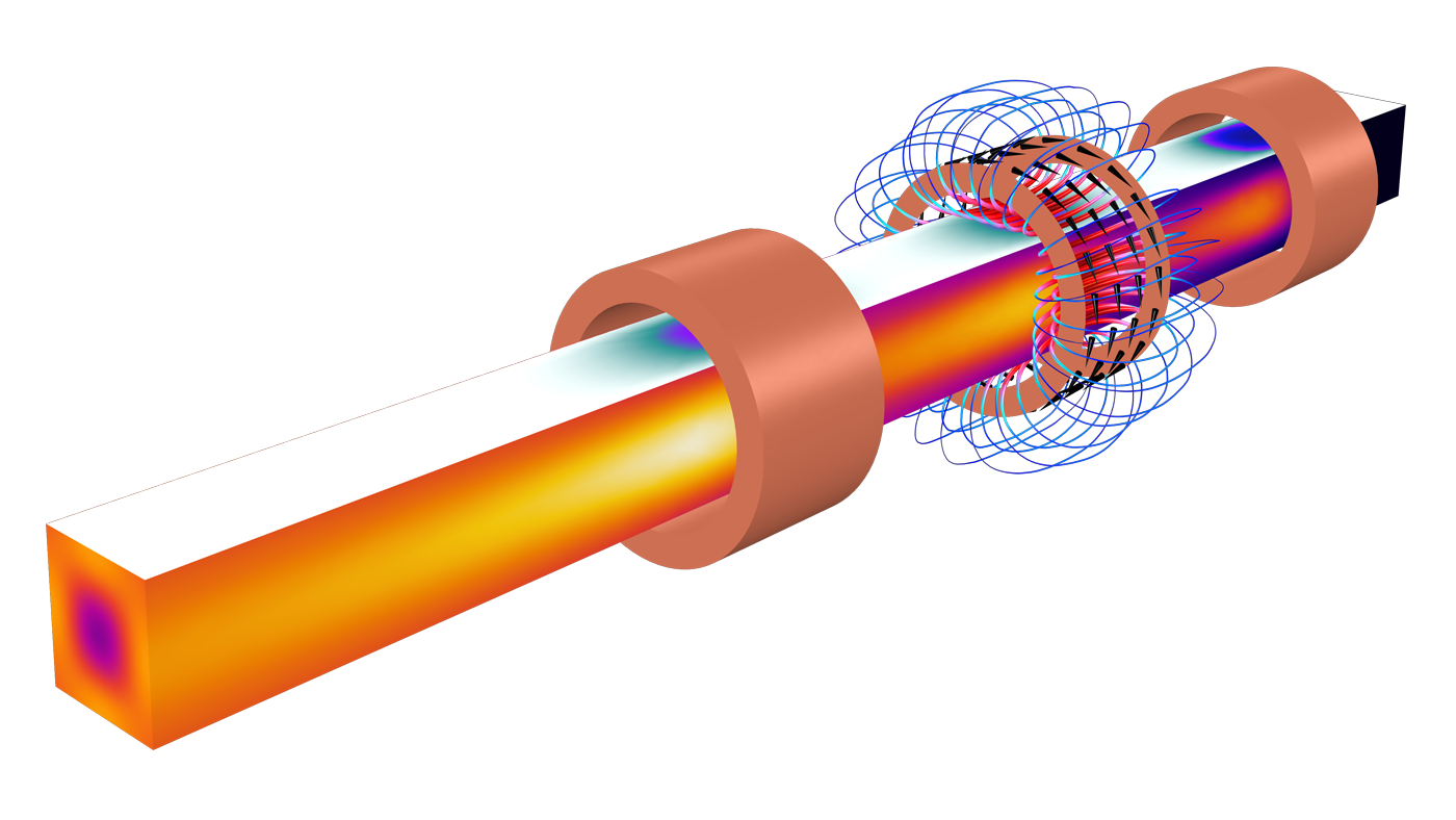 Модуль «AC/DC» для программы COMSOL Multiphysics®