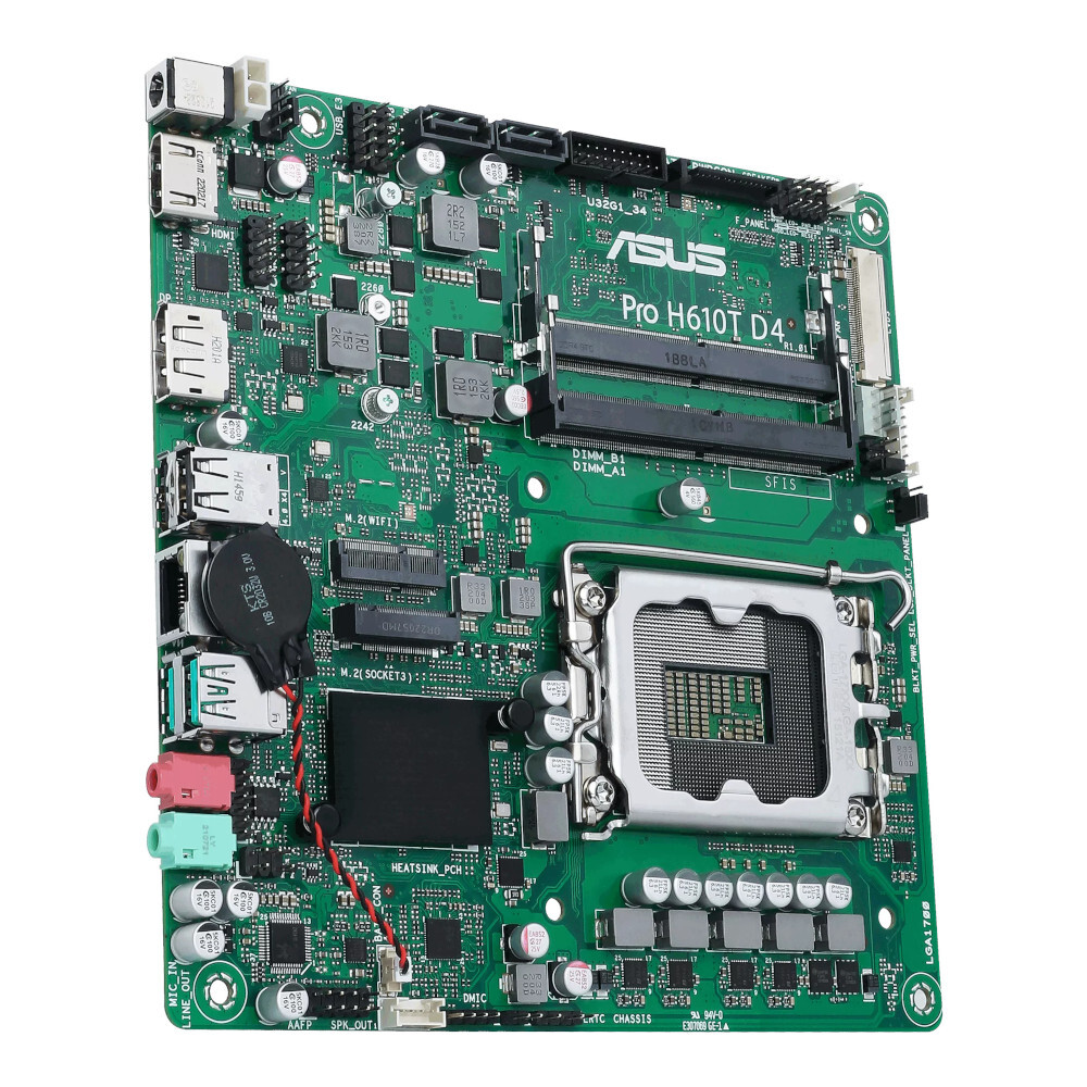 Материнская плата ASUS Intel H610 PRO H610T D4-CSM