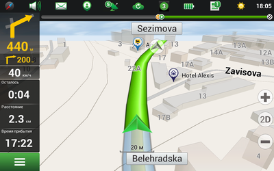 NAVITEL Чешская республика + Словакия (электронная лицензия), Версия для Android