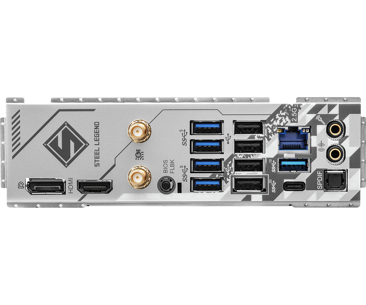 Материнская плата ASRock AM5 AMD B650 B650 STEEL LEGEND WIFI