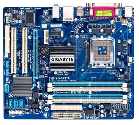 Материнская плата Gigabyte LGA775 Intel G41 GA-G41M-COMBO