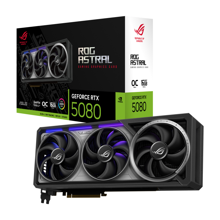 Видеокарта ASUS GeForce RTX 5080 16 ΓБ Retail