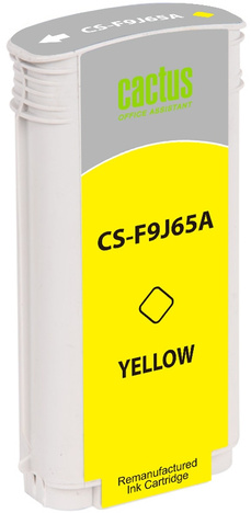 Картридж желтый Cactus 728XL, CS-F9J65A