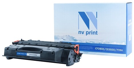 Картридж черный NVPrint LaserJet Pro, NV-CF280X/CE505X/719H