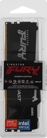 Оперативная память Kingston FURY Beast RGB EXPO 16GB 6000MT/s DDR5 CL30, KF560C30BBEA-16, RTL