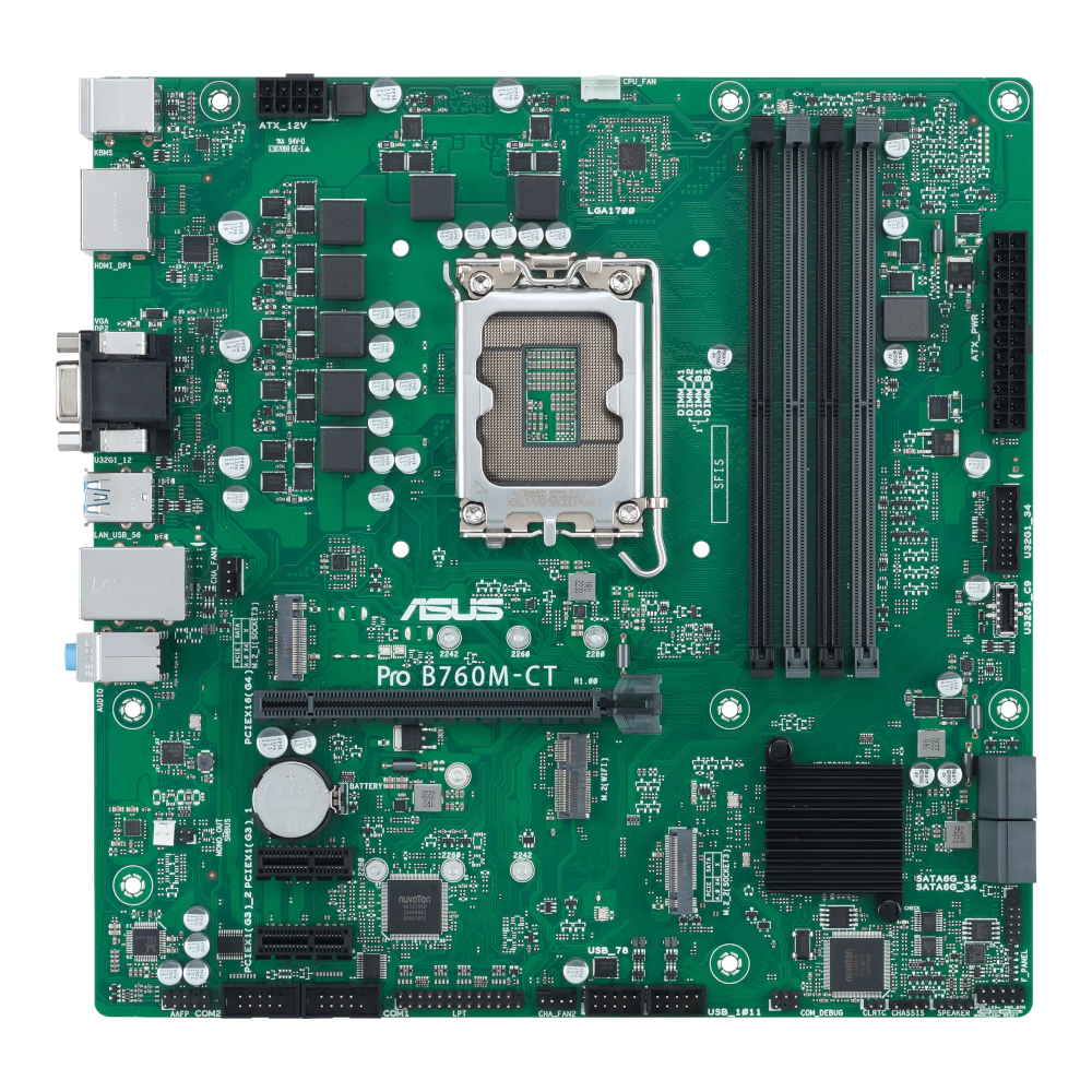 Материнская плата ASUS Intel B760 PRO B760M-CT-CSM