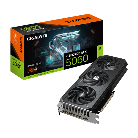 Видеокарта Gigabyte GeForce RTX 5060 8 ΓБ Retail