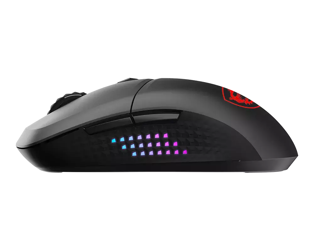 Мышь MSI VERSA 300 ELITE WIRELESS S12-4301290-CLA, цвет черный