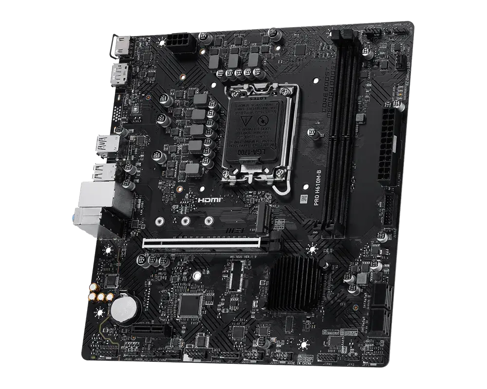 Материнская плата MSI Intel H610 PRO H610M-B