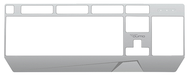 Клавиатура Qumo Клавиатура Twins K68 33351_Qumo, цвет черный