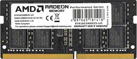 Оперативная память AMD Radeon R7 R7416G2400S2S-U, RTL