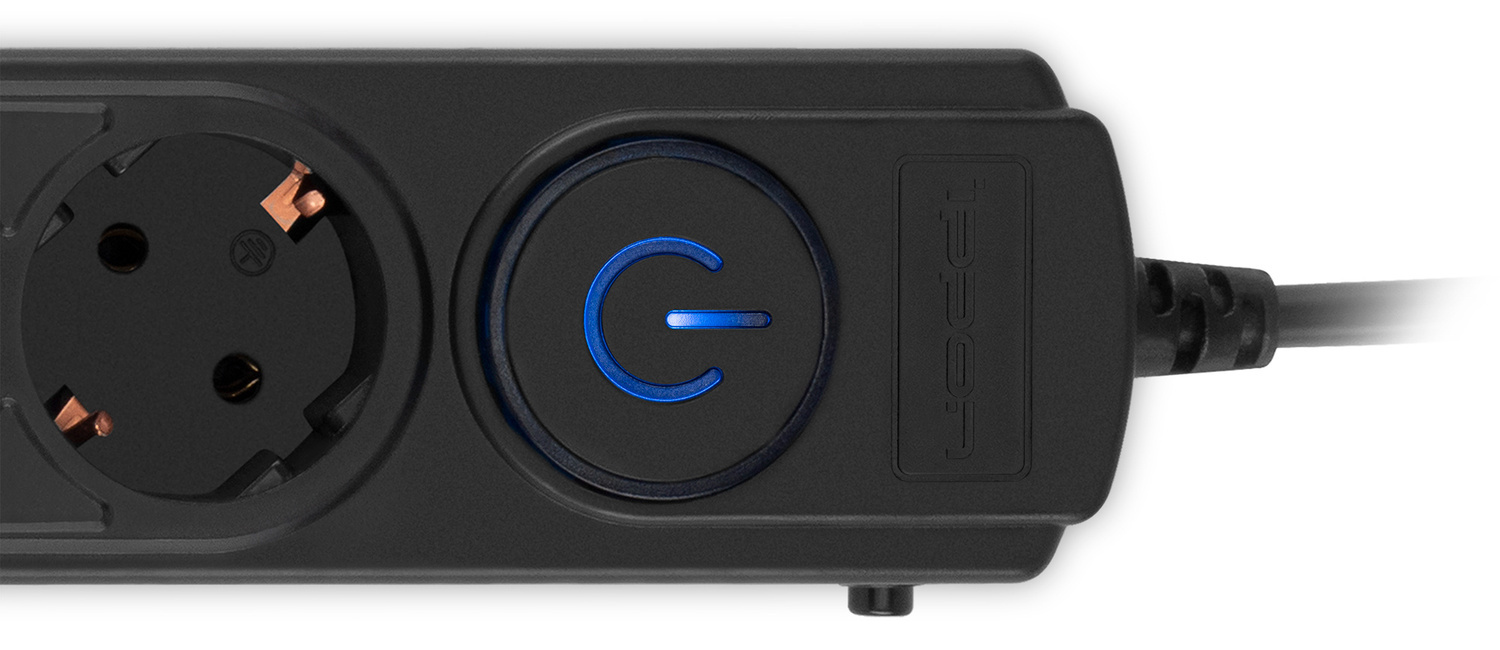 Сетевой фильтр Ippon BK-6-EU-3-10-B