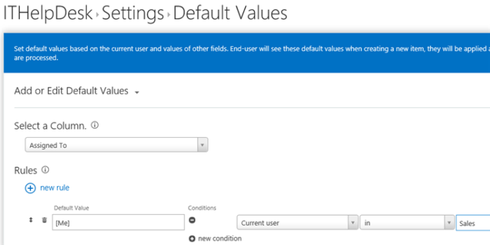 KWizCom Default Values App