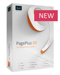 Serif (Europe) Ltd. Serif PagePlus (лицензия), Англоязычная лицензия версии X9