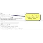 KWizCom Form Default Values
