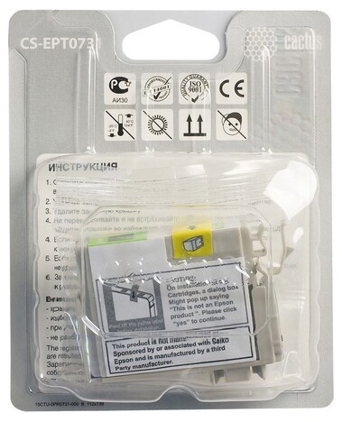 Картридж черный Cactus CS-EPT0731