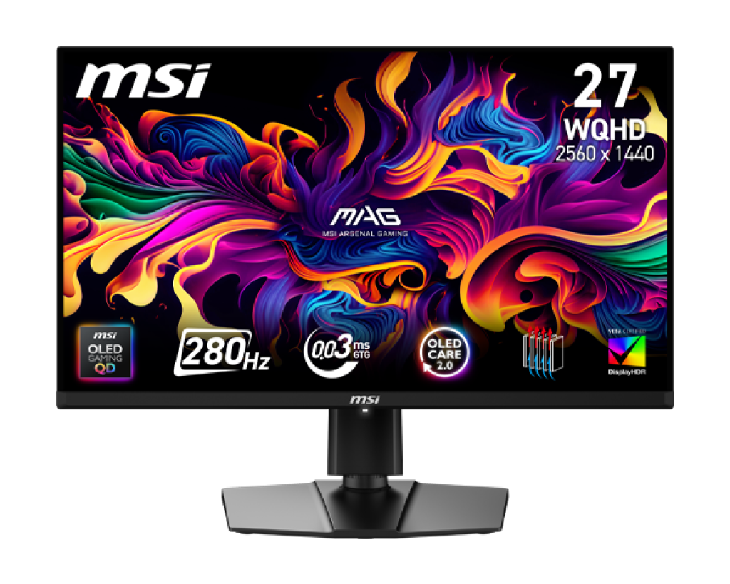 Монитор MSI 271QP QD-OLED X28 26.5-inch черный