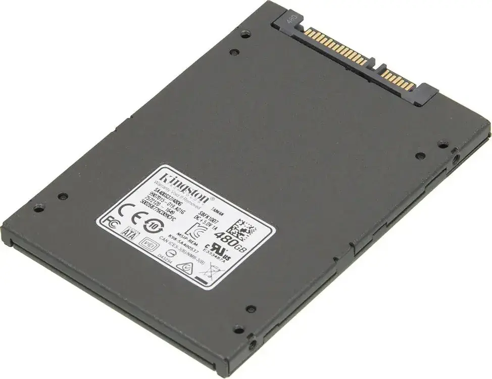 Внутренний твердотельный накопитель Kingston A400 SATA3 2.5" 7mm 480GB
