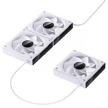 Вентилятор JONSBO для корпуса ZK-120 Reverse (3-in-1) White