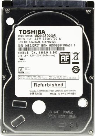 Жесткий диск  TOSHIBA MQ04 2.5  2TB 5.4K SATA3