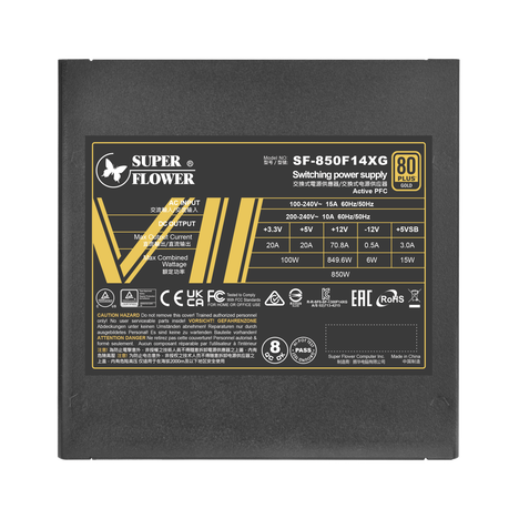 Блок питания Super Flower LEADEX VII XG ATX3.0 / ATX3.1 850W