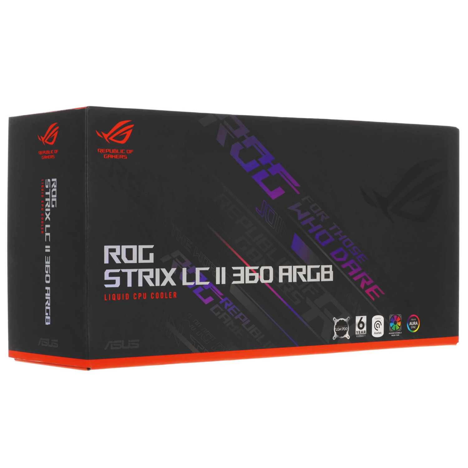 Кулер Процессорный ASUS ROG STRIX LC II 360 ARGB