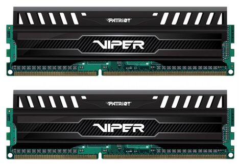 Оперативная память Patriot Desktop DDR3 1600МГц 2x8GB, PV316G160C0K, RTL