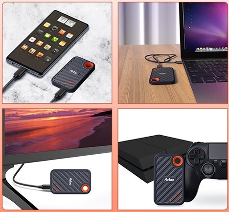 Внешний HDD Netac ZX20 512GB