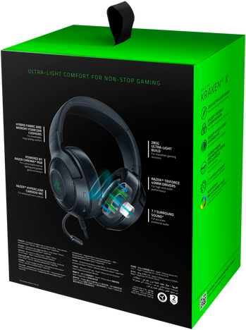 Гарнитура Razer Kraken V3 X, цвет черный