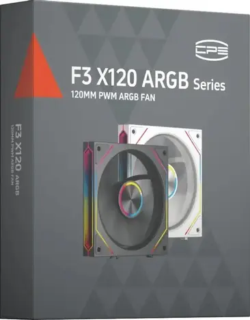 Вентилятор PCCooler кулер для корпуса F3 X120R Reverse