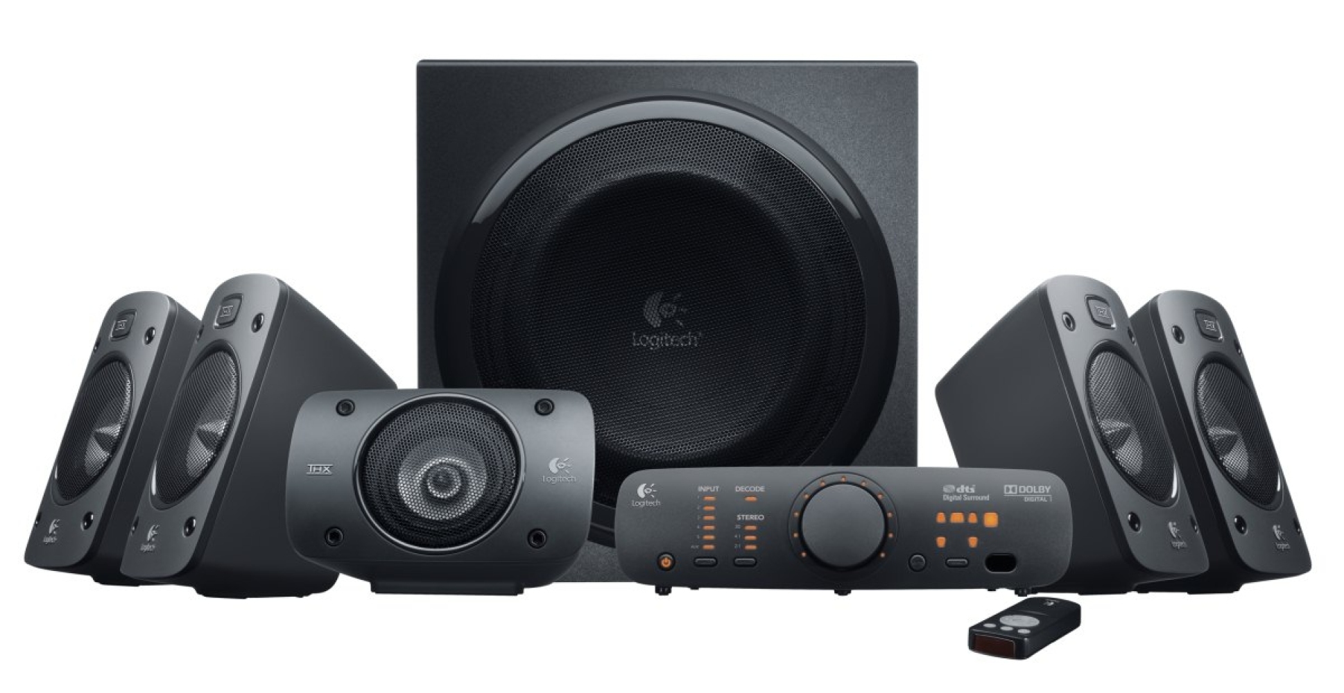 Колонки Logitech Speaker System Z906 (черный)