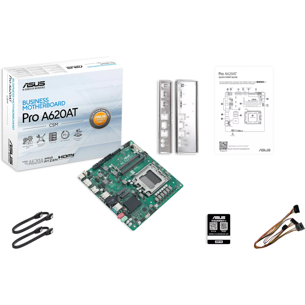 Материнская плата ASUS AMD A620A Pro A620AT-CSM