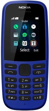 Смартфон Nokia 105 TA-1203 4 MБ синий
