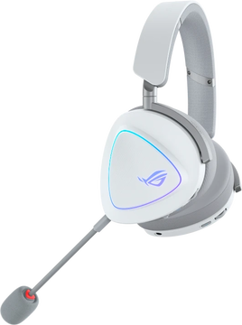 Bluetooth-гарнитура ASUS ROG DELTA II, цвет белый/серый