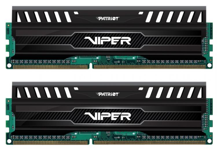 Оперативная память Patriot Desktop DDR3 1600МГц 2x8GB, PV316G160C0K, RTL