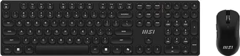 Клавиатура+мышь MSI FORGE K210 WIRELESS COMBO S11-43RU213-Y92, цвет черный