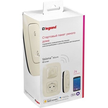 Умный дом Legrand Стартовый пакет Valena Allure with NETATMO