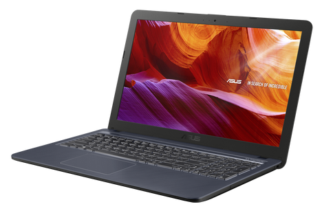 ASUS X543UA-GQ2044  15.6"(1366x768 (матовый))/Intel Pentium 4417U(2.3Ghz)/4096Mb/500Gb/DVDrw/Int:Intel UHD Graphics 620/Cam/BT/WiFi/war 1y/1.9kg/Star