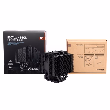 Кулер Процессорный Noctua CPU Cooler NH-D9L chromax.black