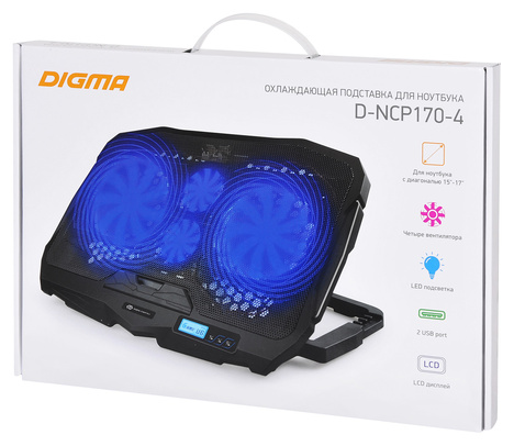 Подставка DIGMA D-NCP170-4