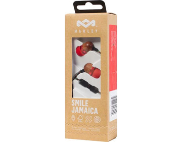 Гарнитура Marley Smile Jamaica, цвет красный