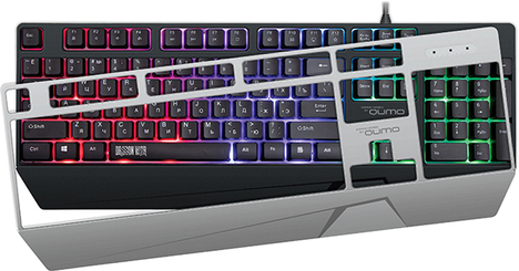 Клавиатура Qumo Клавиатура Twins K68 33351_Qumo, цвет черный