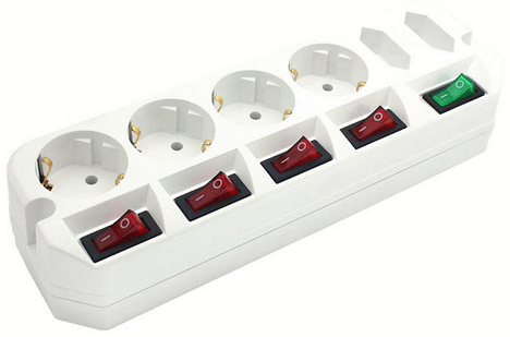Сетевой фильтр Most Сетевой удлинитель A10 1.6м (6 розеток)