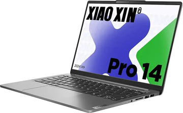 Ноутбук 14" OLED 2.8K LENOVO XiaoXin Pro14 AHP9 grey (AMD Ryzen 7 8745H/24Gb/1Tb SSD/VGA int/W11) ((6942292151630))