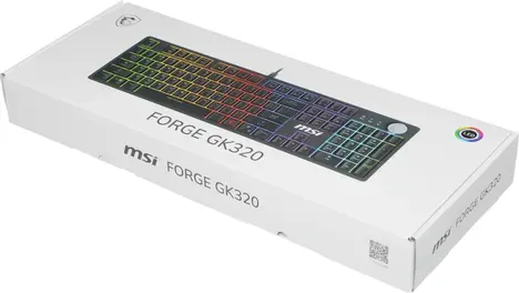 MSI FORGE GK320 S11-04RU259-HH9, цвет черный