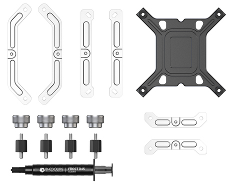 Кулер Процессорный ID-Cooling система водяного охлаждения FX240 INFINITY White