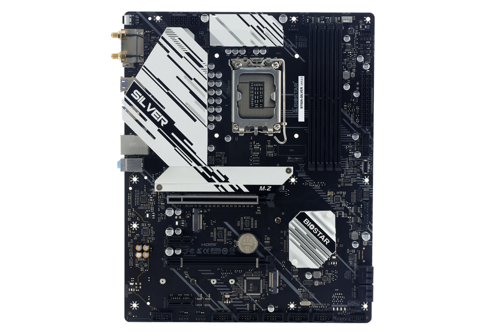 Материнская плата Biostar LGA 1700 Intel B760 B760A-Silver