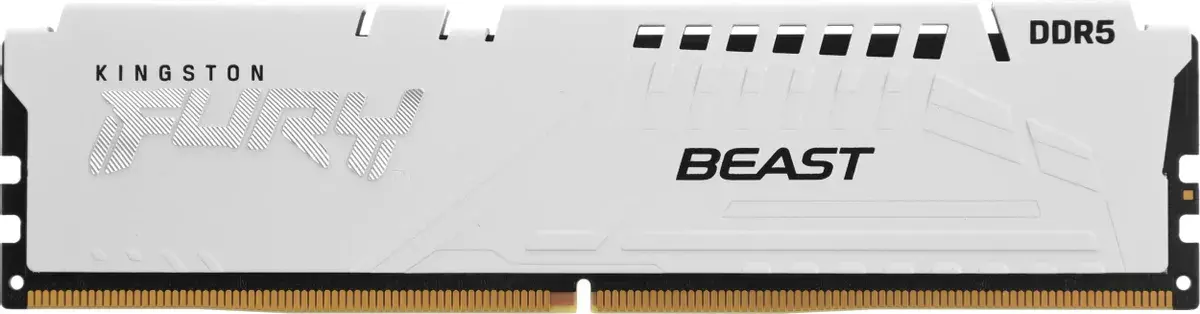 Оперативная память Kingston FURY Beast White Expo 32GB 6000MT/s DDR5 CL30, KF560C30BWE-32, RTL
