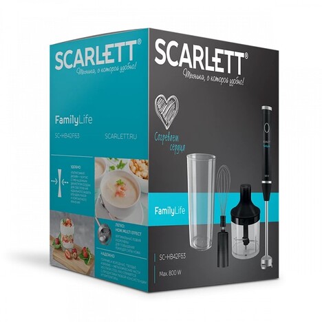 Погружной блендер Scarlett SC-HB42F63