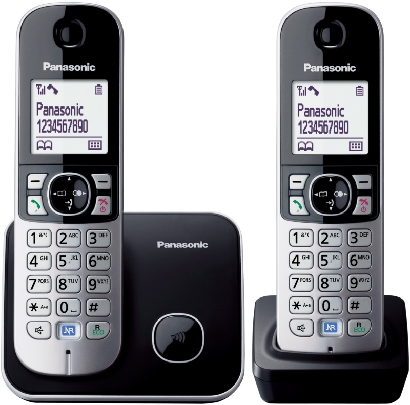 Радиотелефон Panasonic TG6812, 2 трубки